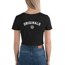 Load image into Gallery viewer, King Louie Women&#39;s Black Crop Top
